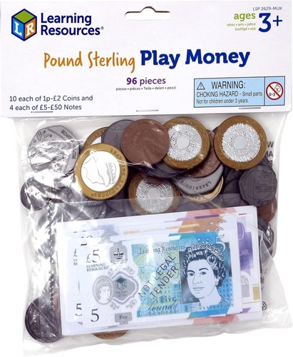 Durable money toy pack - money,