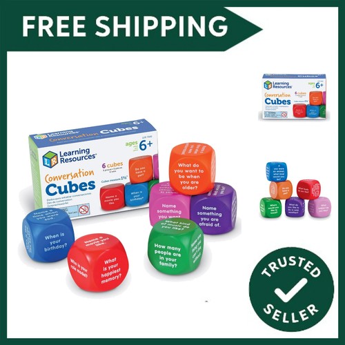 Conversation cubes ages - cubes,, 6+